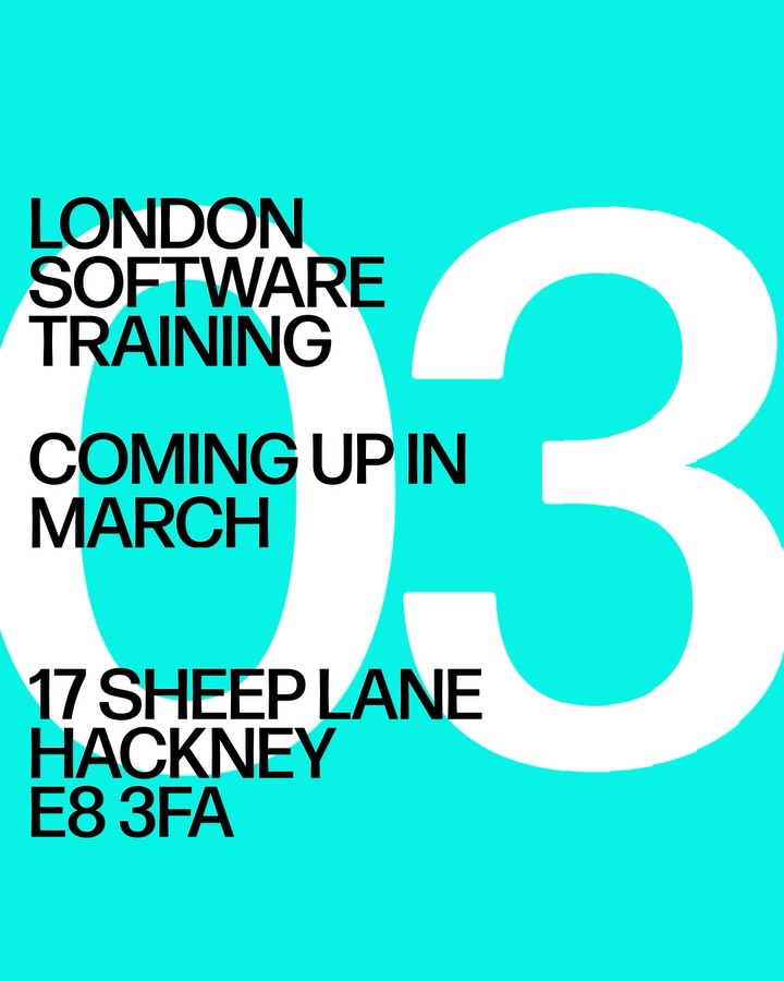 March courses at LST💡
Start the new year by exploring new skills and advancing your software expertise.
Day units this month include Premiere Pro, AutoCAD, SketchUp, Photoshop, Revit and Illustrator.
Evening units include inDesign, Vectorworks, Figma and AutoCAD.
Email the studio to book.
#Design #LFDS #MarchOpportunities