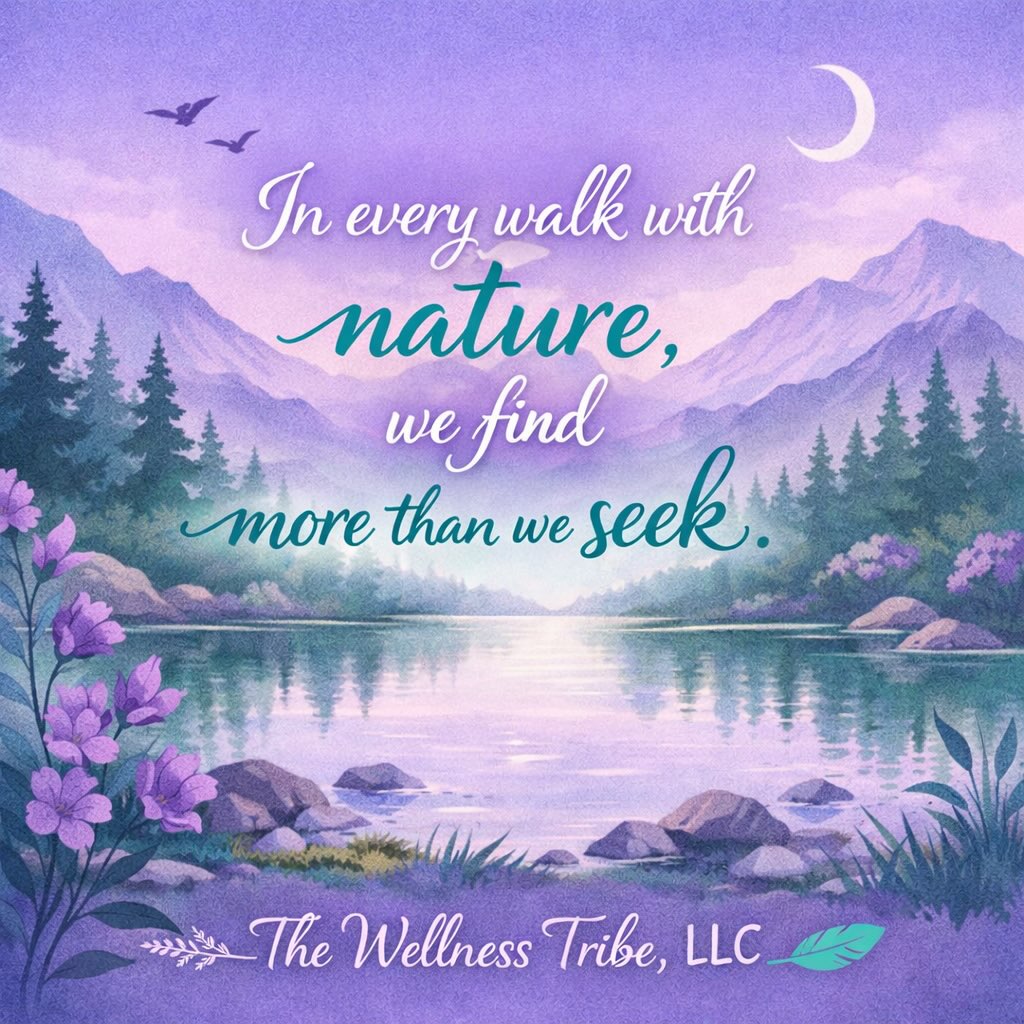 Sometimes the best thing you can do for your wellness is simply step outside. 🌿💜
Nature has a way of calming the mind, grounding the body, and reminding us to slow down. A walk by the water, fresh air in your lungs, and a quiet moment away from the noise can be powerful medicine.
At The Wellness Tribe, LLC, we believe wellness isn’t just about workouts and nutrition — it’s also about reconnecting with the world around you and giving yourself the space to breathe.
Take a walk today. You might find more than you were looking for. ✨
#WellnessTribe #NatureAndWellness #MindBodyBalance #SelfCare #TakeAWalk