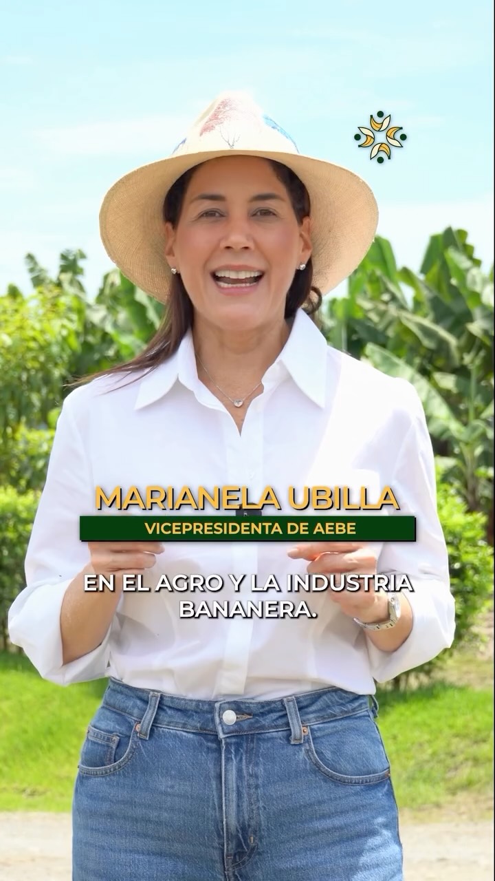 Las #mujeres son parte esencial del presente y futuro del #sectorbananero. 🍌💪
Marianela Ubilla @marianelaubillam nos comparte su visión sobre el rol que cumplen las mujeres en esta industria, destacando su aporte en cada eslabón de la cadena productiva y exportadora.
En AEBE seguimos promoviendo espacios para que más mujeres sigan creciendo y aportando a la industria.💜
